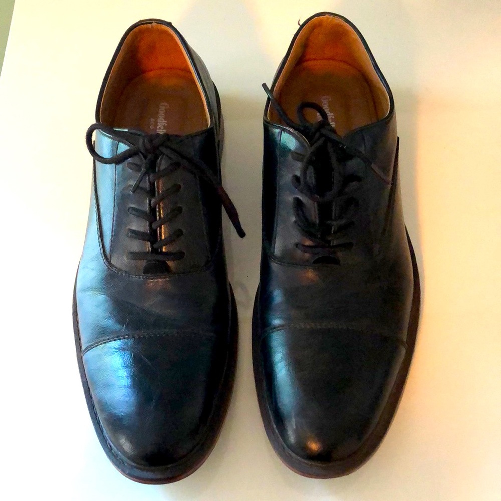 Black leather Oxfords Goodfellow & Co